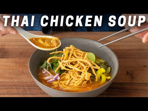 30 MINUTE KHAO SOI The Best Tasting Soup on Earth  WEEKNIGHTING