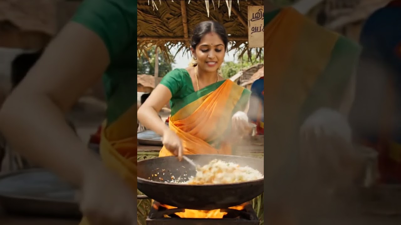 Veo 3 dinosaur Egg fried rice #veo3 #monkeyvlog #ai