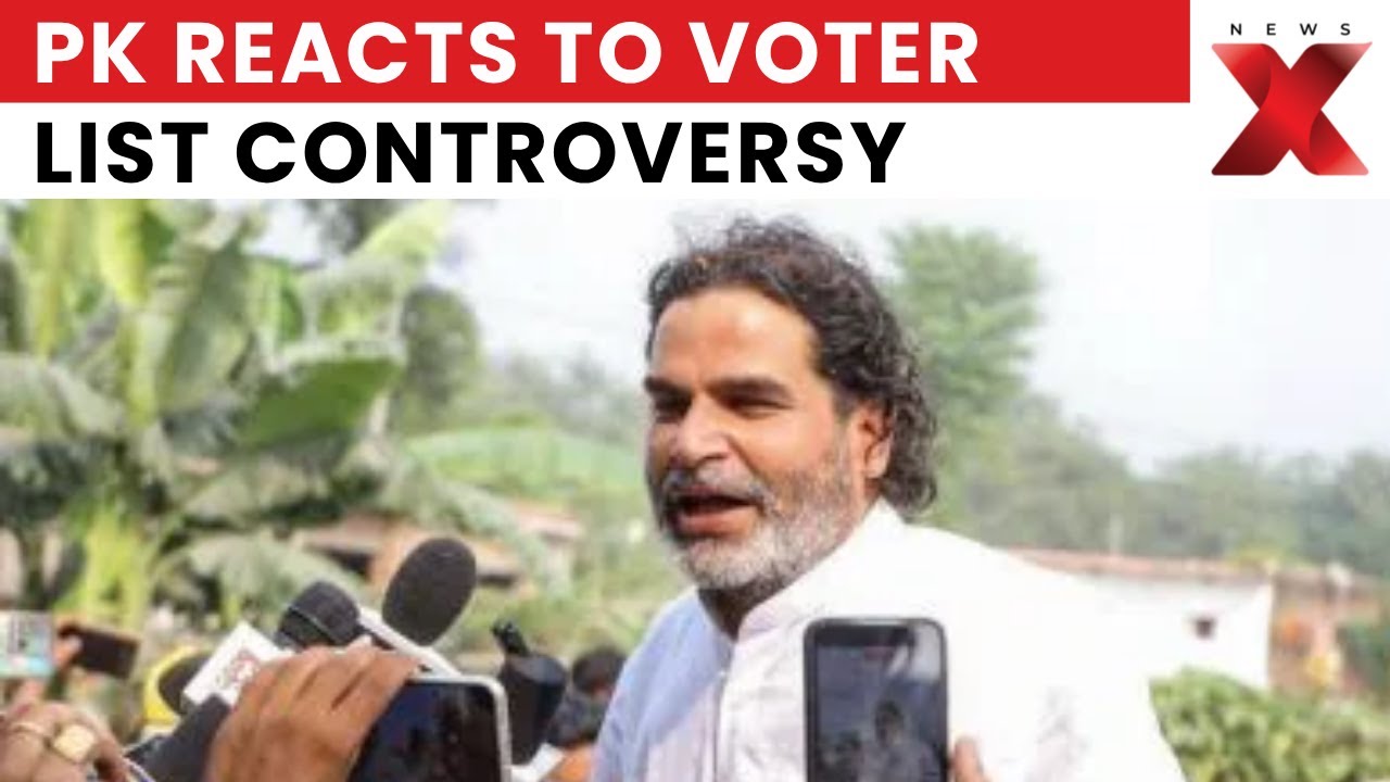 Bihar Elections: Prashant Reacts to Voter List Controversy | Says 'I’ve Voted Since 2019'