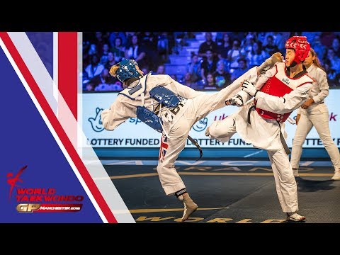 Manchester 2018 World Taekwondo GP [Female -57Kg FINAL] JONES, JADE(GBR) vs ZHOU, LIJUN(CHN)