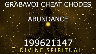 GRABOVOI CHEAT CODES - ABUNDANCE | 199621147 | Draw money like a magnet! | Have an ABUNDANT LIFE