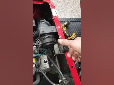 How to check oil on an ezgo golf cart. Kawasaki engine. #golfcart #