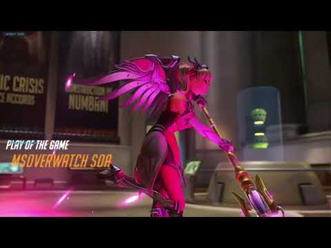 Video: Overwatch Dobi Pink Mercy Kožo In Zbere Denar Za Raziskave Raka Dojke