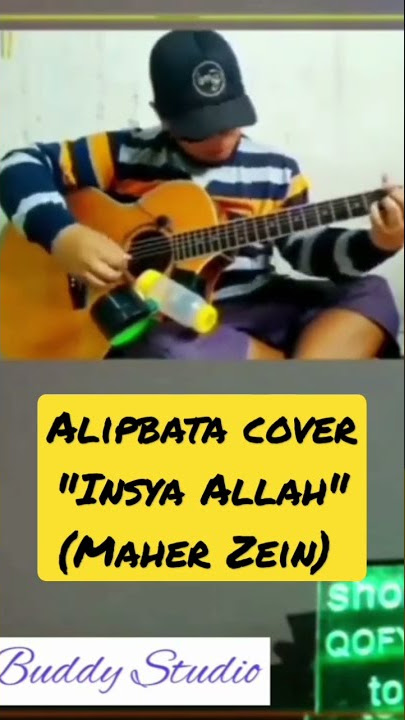 Alipbata Fingerstyle Cover (Insya Allah - Maher Zein) #shorts #alipbata #alip_ba_ta