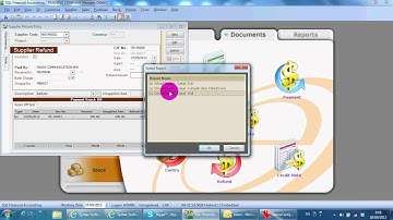 A044 Supplier Refund - SQL Accounting Software