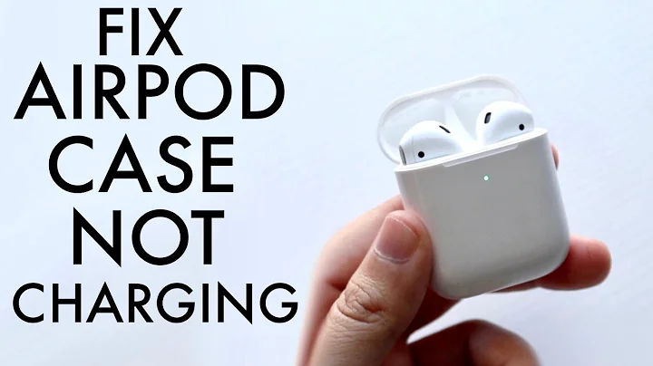 How To Fix AirPod Case Not Charging! (2022)