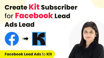 How to Create Kit Subscriber for Facebook Lead Ads Lead | Facebook Lead Ads to Kit