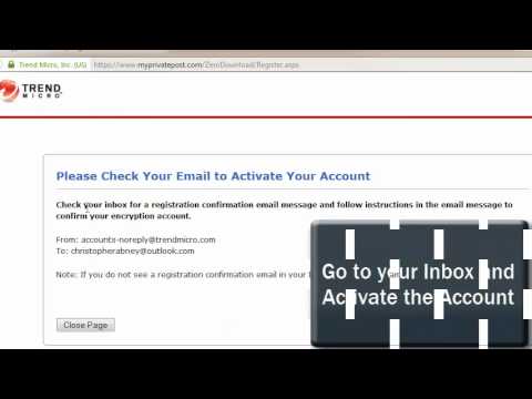 Trend Micro Email Encryption Tutorial