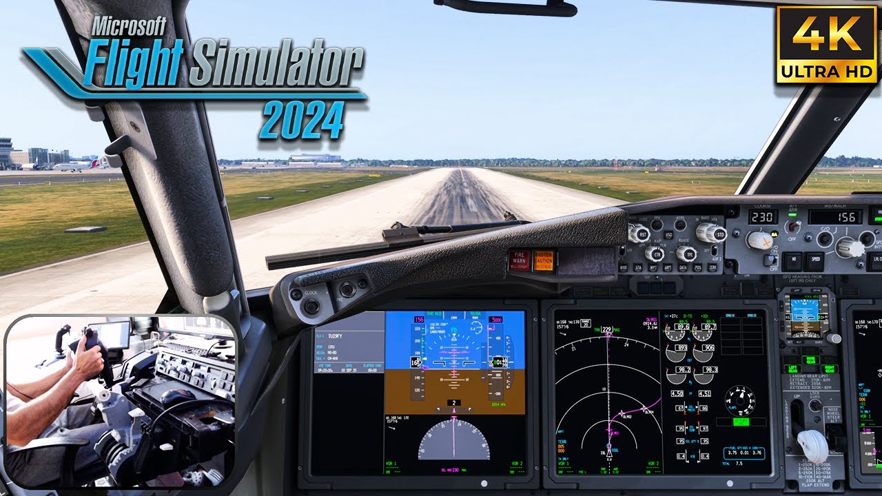 Flight Simulator 2024 | Stunning iFly 737 MAX ✈️ 4K ULTRA