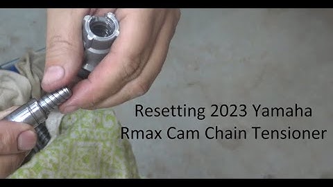 Resetting 2023 Yamaha Rmax Cam Chain Tensioner