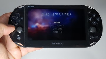 The Swapper | PS Vita Slim handheld gameplay