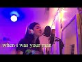 when i was your man cover