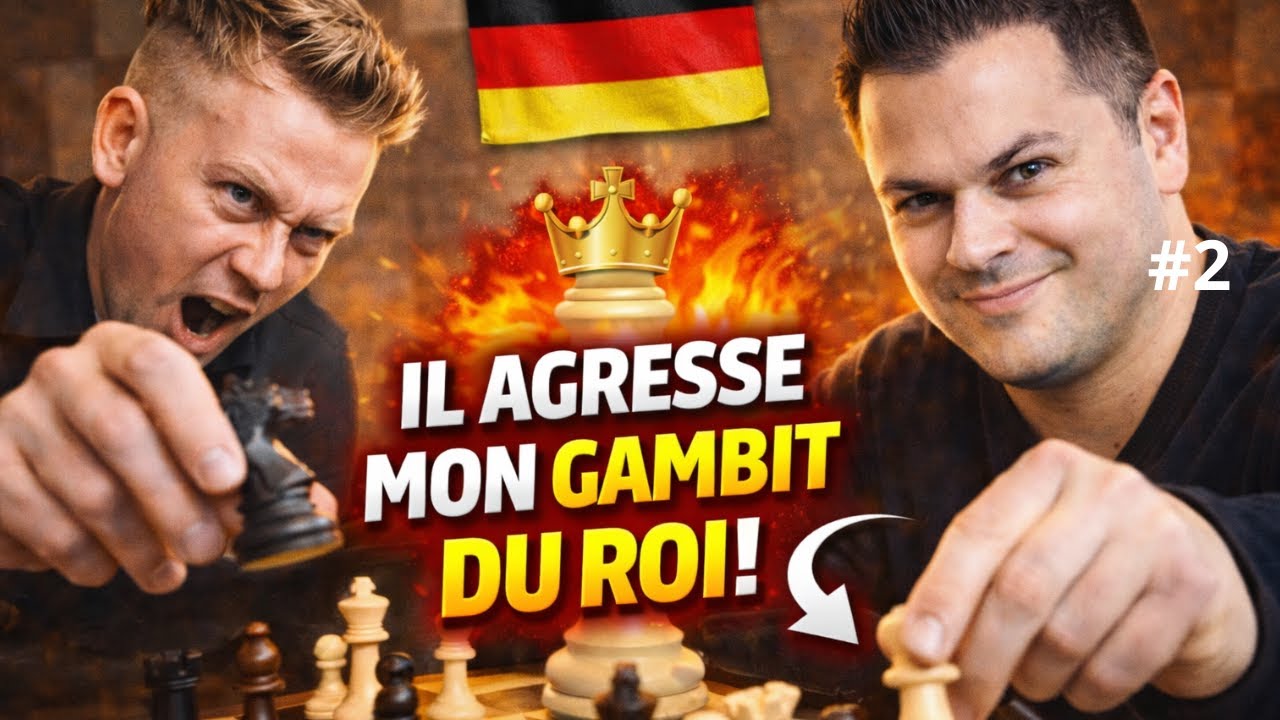 Agression violente contre mon Gambit du Roi : la partie tourne mal !?