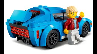 LEGO CITY 60285 SPORT CAR 2021 SET - STOP MOTION BUILD