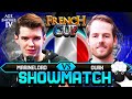 Showmatch entre les deux meilleurs joueurs francophones et discussion avec les experts 