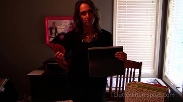 How To Organize Paper So You Can Find What You Need: Step #4 - What