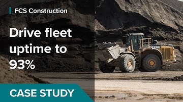 Equipment360 Helps Drive FCS Construction’s Fleet Uptime to 93% | HCSS