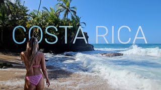 ASMR | Costa Rica Travel vlog #1 | Beach Ambience & Positive Affirmations