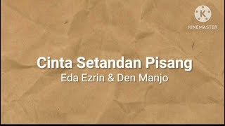 [ Karaoke ] Cinta Setandan Pisang - Eda Ezrin & Den Manjo