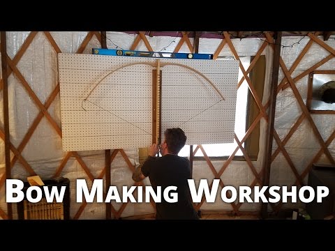 Twin Eagles Wooden Bow Making Workshop 2017