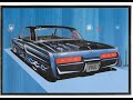 1 25 AMT 62 BUICK ELECTRA 225 CUSTOM PAINT PEARL GREEN TO PEARL ORANGE 1 25 AMT 62 BUICK ELECTRA 225 CUSTOM PAINT PEARL GREEN TO PEARL ORANGE