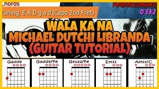michael dutchi libranda - wala ka na (guitar tutorial)