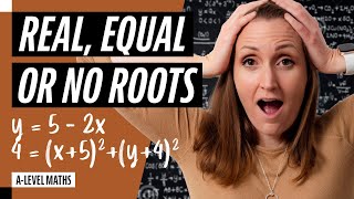 How to show graphs never intersect [Simultaneous Equations + Discriminant]: A-Level tips (KS#4)