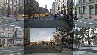 nuScenes dataset - scene 0676