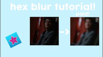 hex blur tutorial on videostar! (PAID) || ahoy scoops