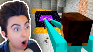 Los SPEEDRUNS más FALSOS de Minecraft...