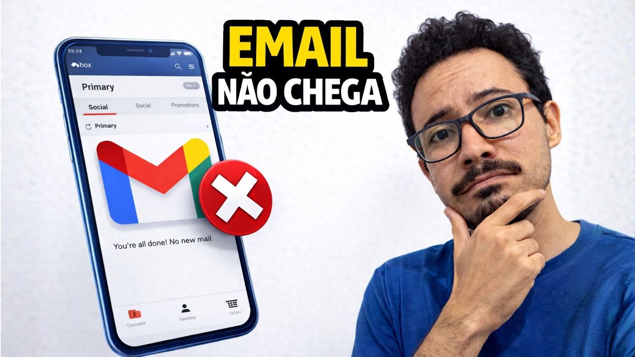 Gmail NÃO Recebe Email [SOLUÇÃO ATUALIZADA] - YouTube