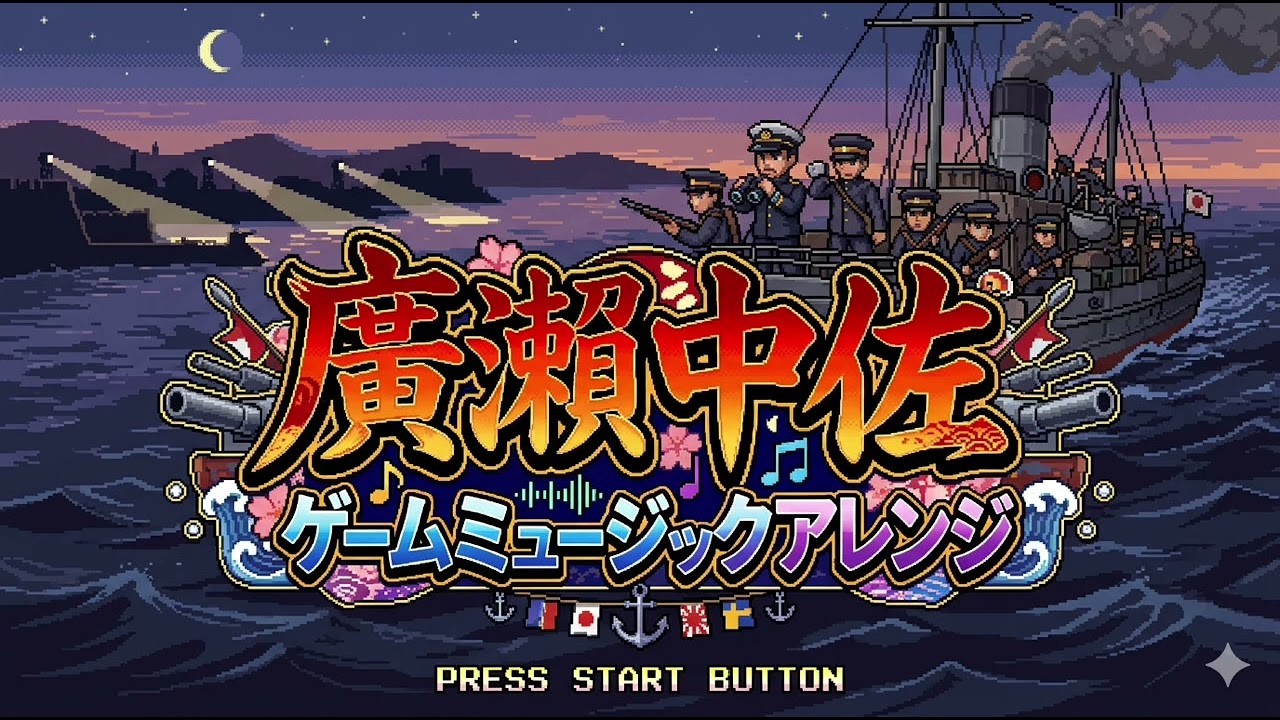 軍歌「広瀬中佐」ゲームミュージックアレンジ Japanese military song