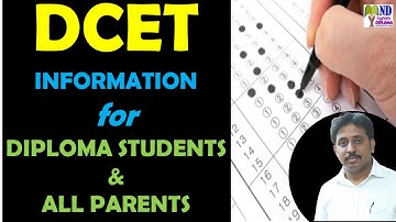 What is DCET Exam |Diploma CET |DCET 2022 |Engineering Lateral Entry |DCET Ranking Calculation