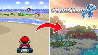 Retro Mario Kart Tracks Recreated in Different Mario Kart Games!