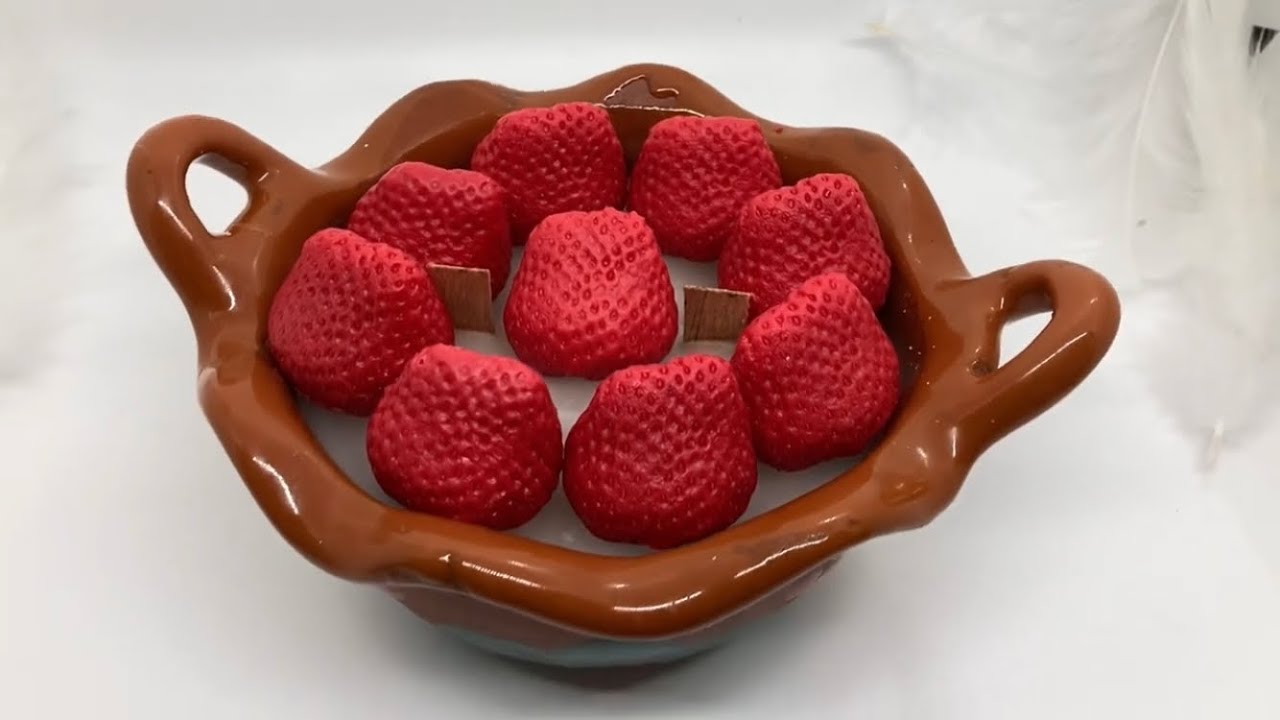 Vela aromatica de fresas