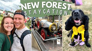 COUNTRYSIDE STAYCATION VLOG!  New Forest Country Show, dogfriendly hotel & Beaulieu motor museum