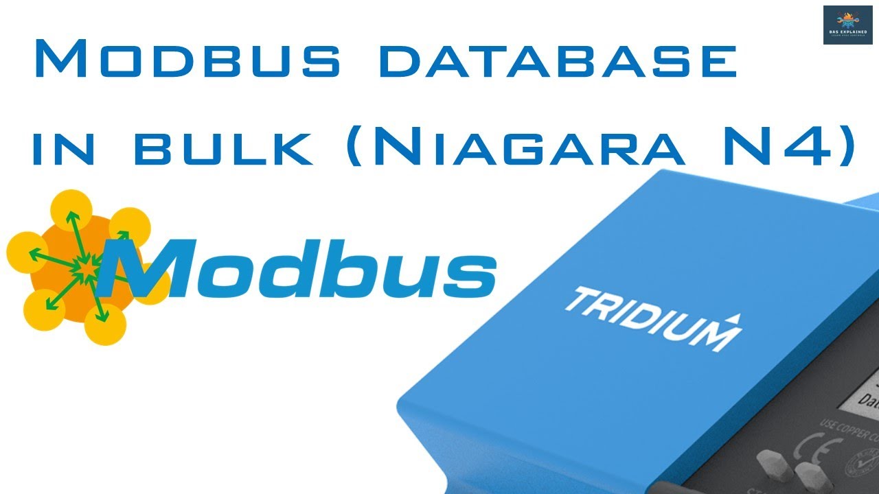 Create & deploy bulk Modbus database in Niagara 4