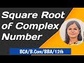 Square Root of Complex Numbers #BCA (4 th sem)- Mathematics - III #CCSU #11th 