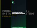 Format Painter: Excel's Biggest Time Saver 2024 #Shorts