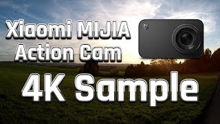 Die xiaomi mijia action cam / mini camera im test review. eine 4k
beispielaufnahme, aufgenommen mit der kamera bei 30fps. sample footage
captured wi...