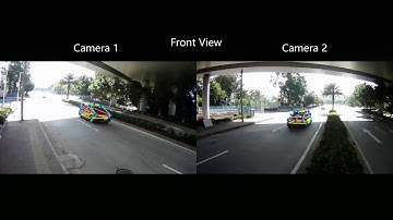 Vehicle Pose and Shape Estimation through Multiple Monocular Vision
