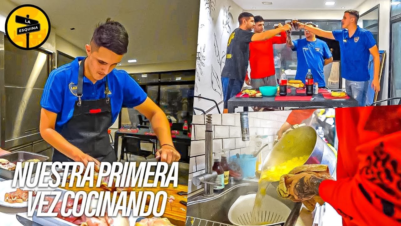 COCINAMOS NUESTRA PRIMERA CENA EN LA ESQUINA