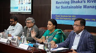 Policy Dialogue on “Reviving Dhaka’s Rivers: Policy Options for Sustainable Management”