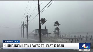 Hurricane Milton aftermath: At least 12 dead