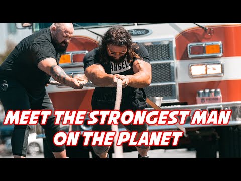 He may be one of the STRONGEST men on the planet - video from Barbell Apparel