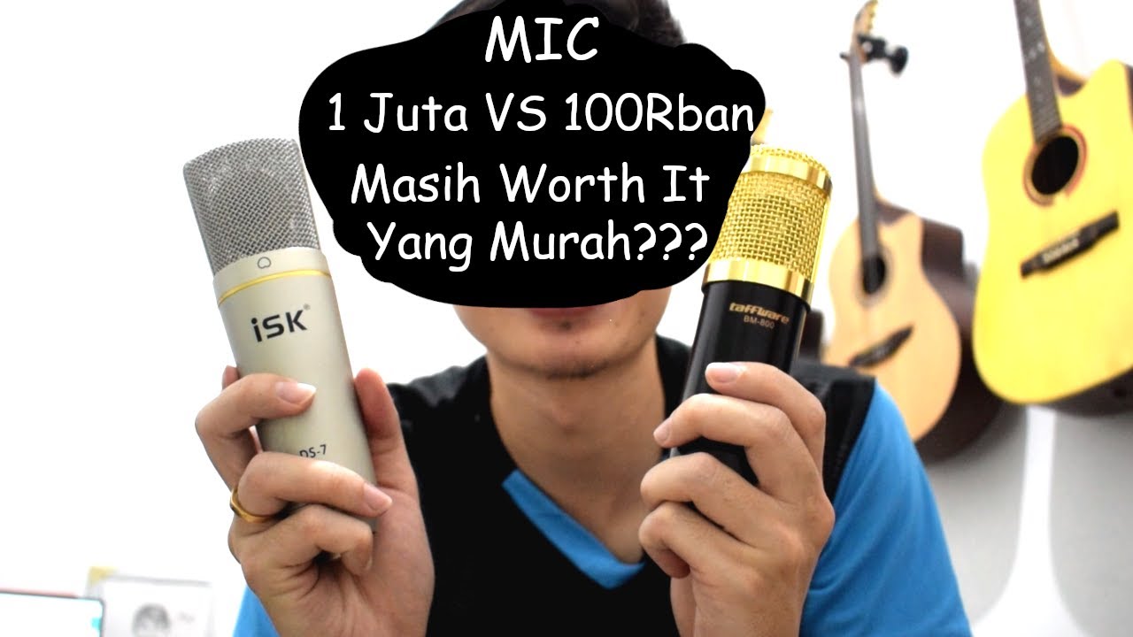 Mic Rp. 100rban VS Mic Rp. 1 Jutaan