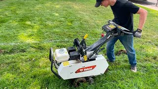 Physical grass removal