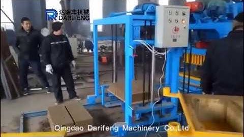 QT4 25C Automatic concrete hollow solid paver block making machine