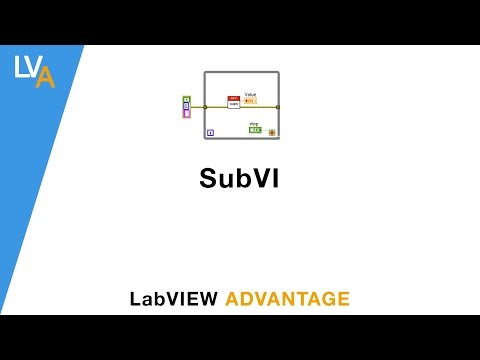 Video: Kaip LabVIEW sukurti SubVI?