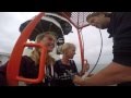 Marieke en Joyce Bungy Jump in Scheveningen